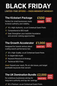 Black Friday 2025 SEO Power Deals