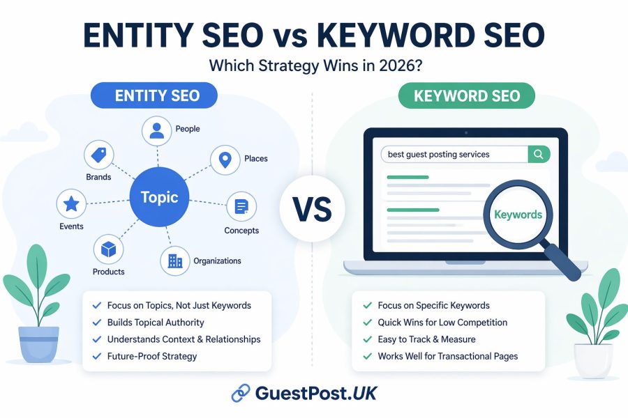 Entity SEO vs Keyword SEO: Which Strategy Wins in 2026?