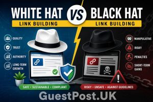 White Hat vs Black Hat Link Building: Full Comparison, Risks, ROI & Best Strategy for 2026