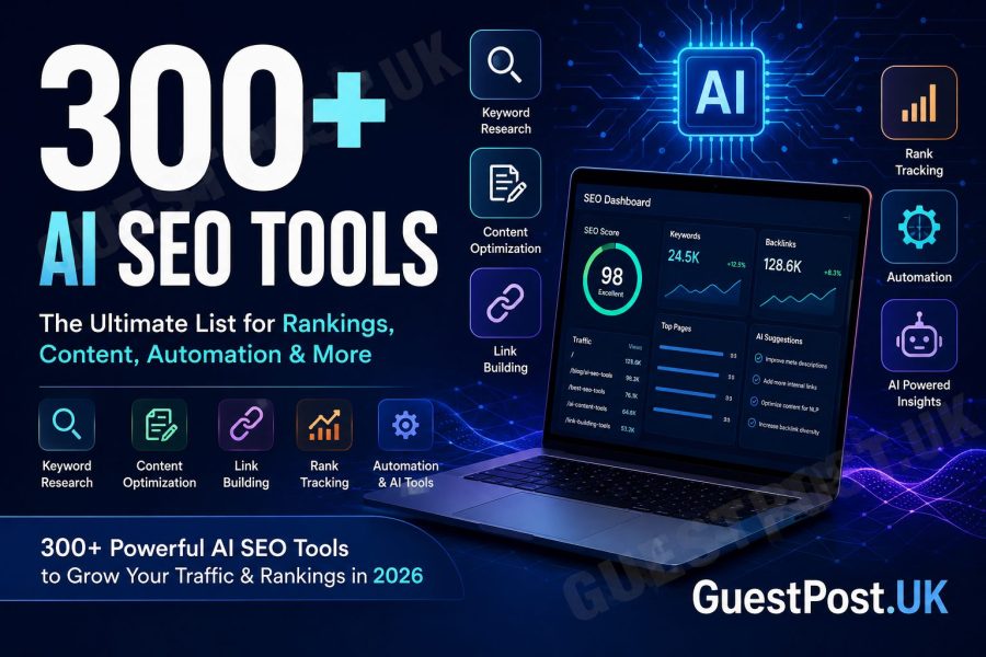 300+ AI SEO Tools in 2026: The Ultimate List for Rankings, Content & Automation