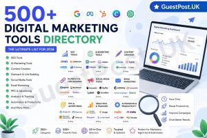500+ Digital Marketing Tools Directory in 2026: The Ultimate Marketing Software List