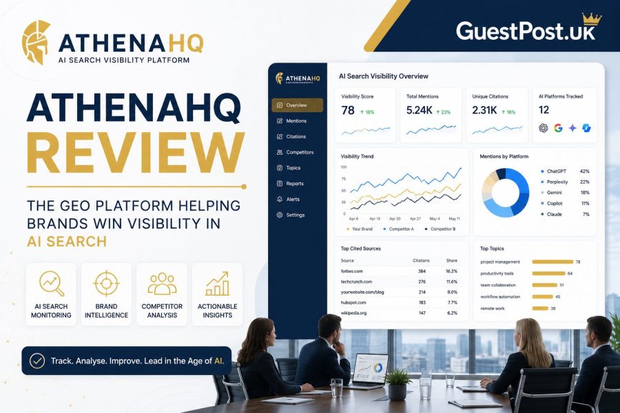 AthenaHQ Review: The GEO Platform Helping Brands Win Visibility in AI Search
