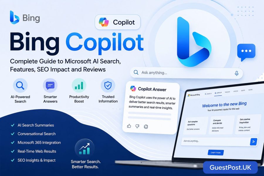 Bing Copilot: Complete Guide to Microsoft AI Search, Features, SEO Impact and Reviews