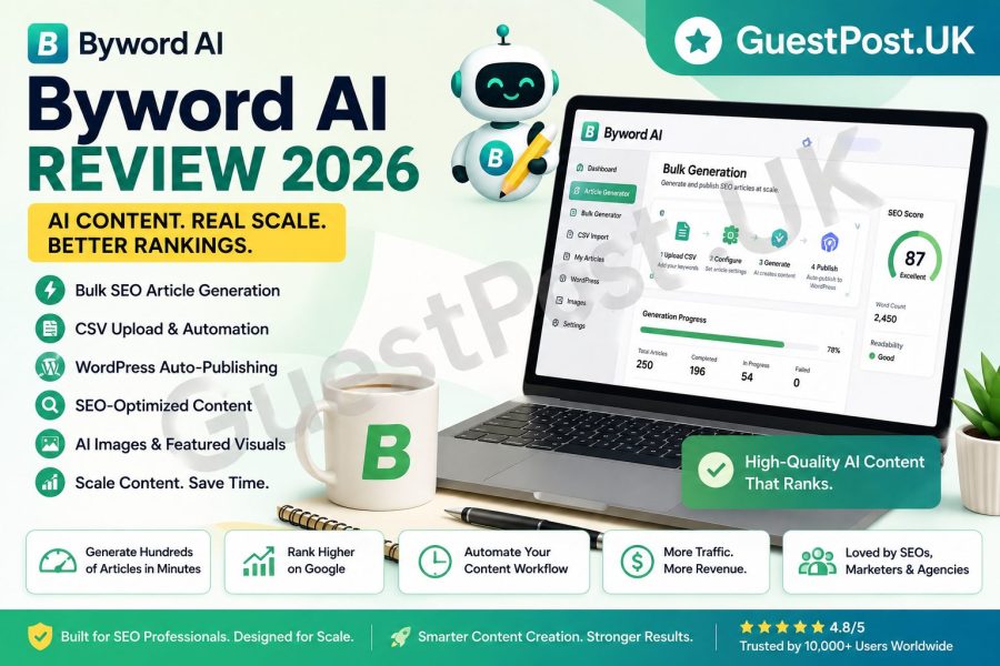 Byword AI Review 2026: Can This AI Tool Really Scale SEO Content?