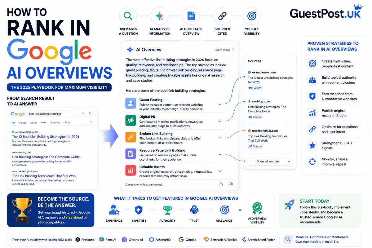 How to Rank in Google AI Overviews: The 2026 Playbook for Maximum Visibility
