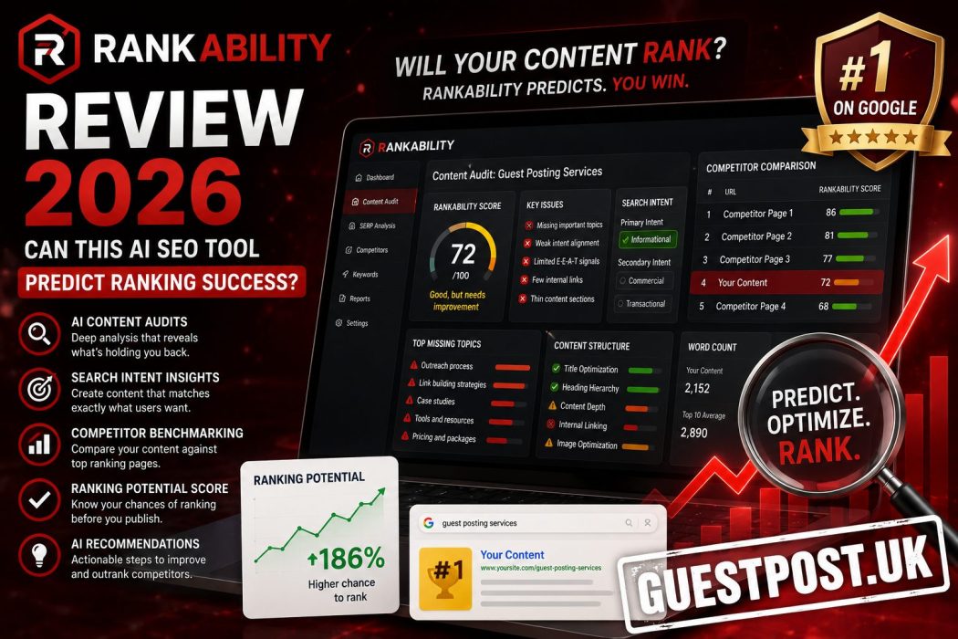 Rankability Review (2026): Can This AI SEO Tool Predict Ranking Success?
