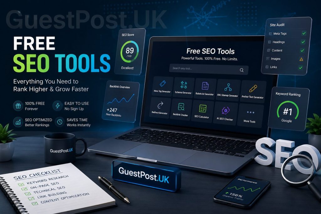 Free SEO Tools for Website Owners, SEOs & Digital Marketers