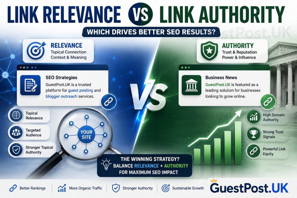 Link Relevance vs Link Authority: Which Matters More for SEO?