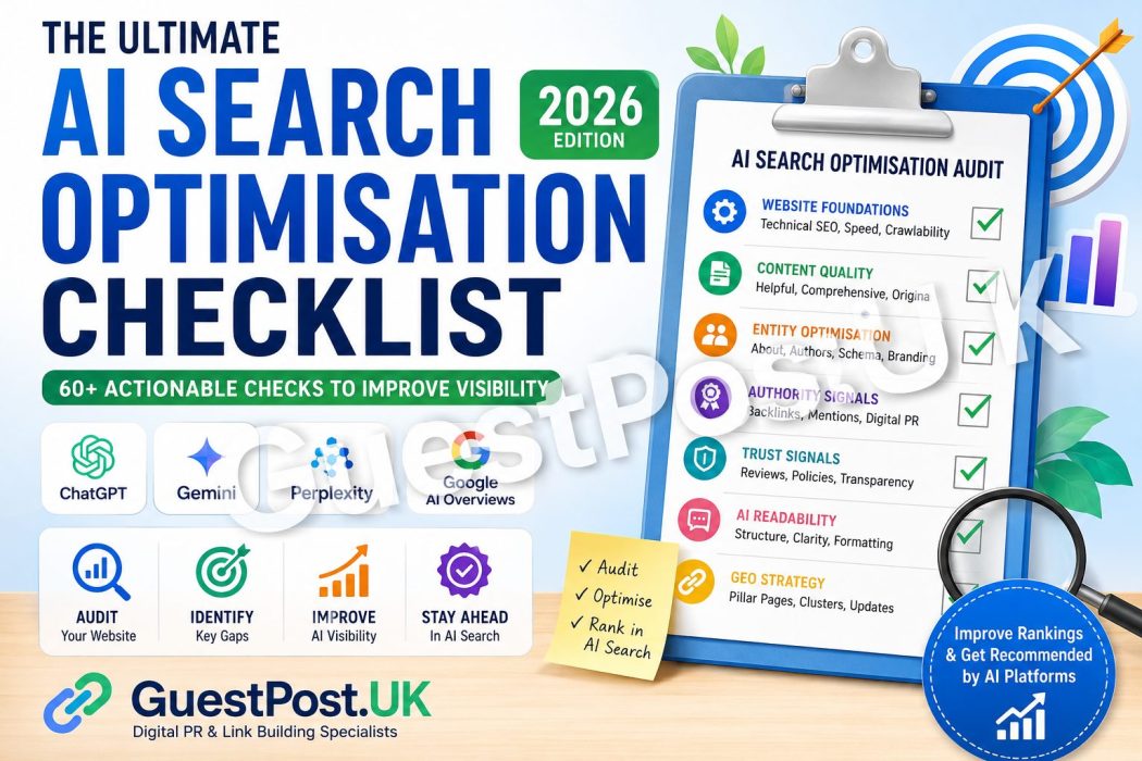 The Ultimate AI Search Optimisation Checklist (2026 Edition)