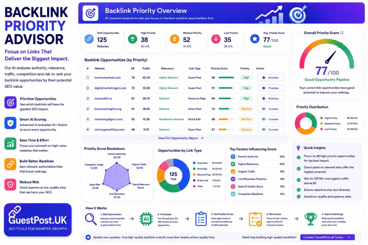 Backlink Priority Advisor