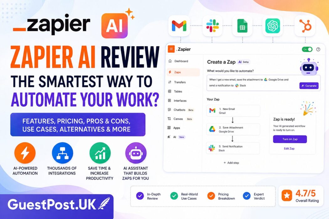 Zapier AI Review: Is It the Smartest Way to Automate Your Work?