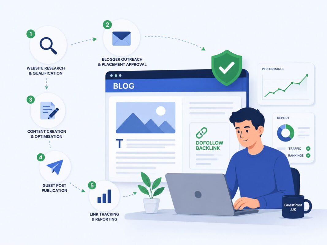how our guest posting process work