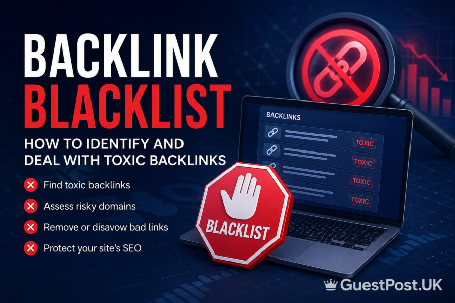 Backlink Blacklist: How to Identify and Deal With Toxic Backlinks