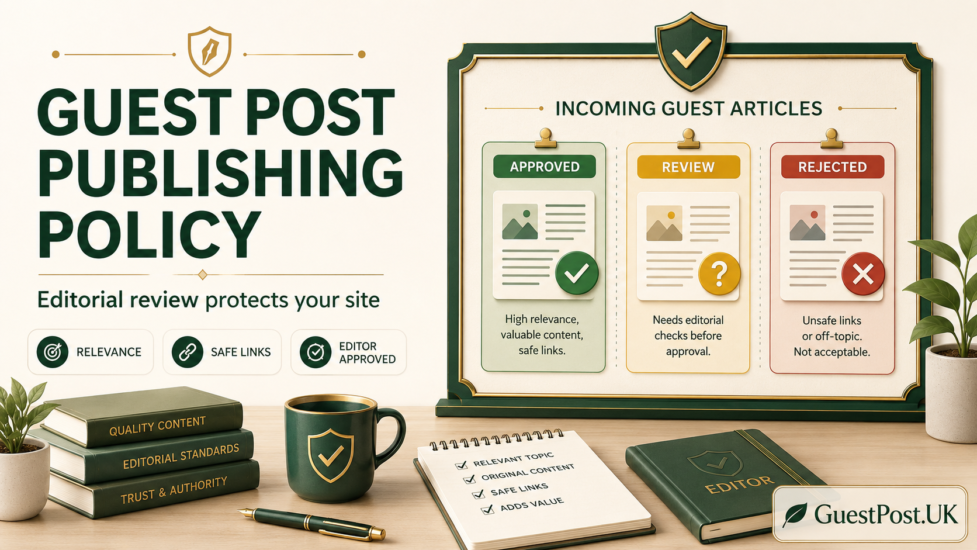 Guest Post Publishing Policies: How to Accept Contributions Without Creating SEO Risk
