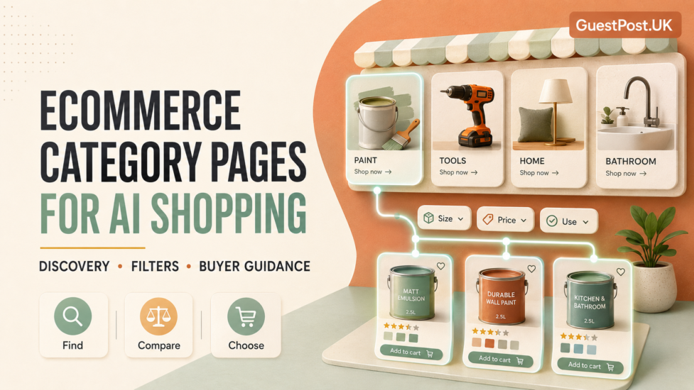 How to Optimise Ecommerce Category Pages for AI Search and AI Shopping
