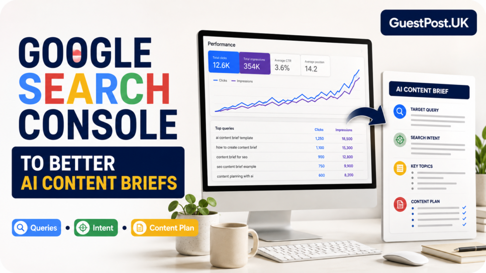 How to Turn Google Search Console Data Into Better AI Content Briefs