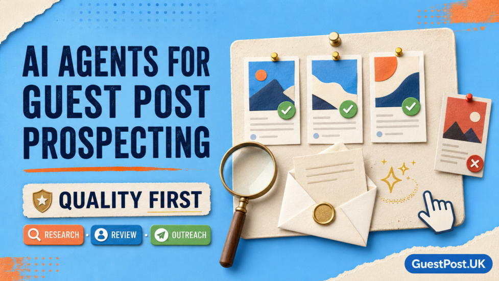 How to Use AI Agents for Guest Post Prospecting Without Damaging Quality