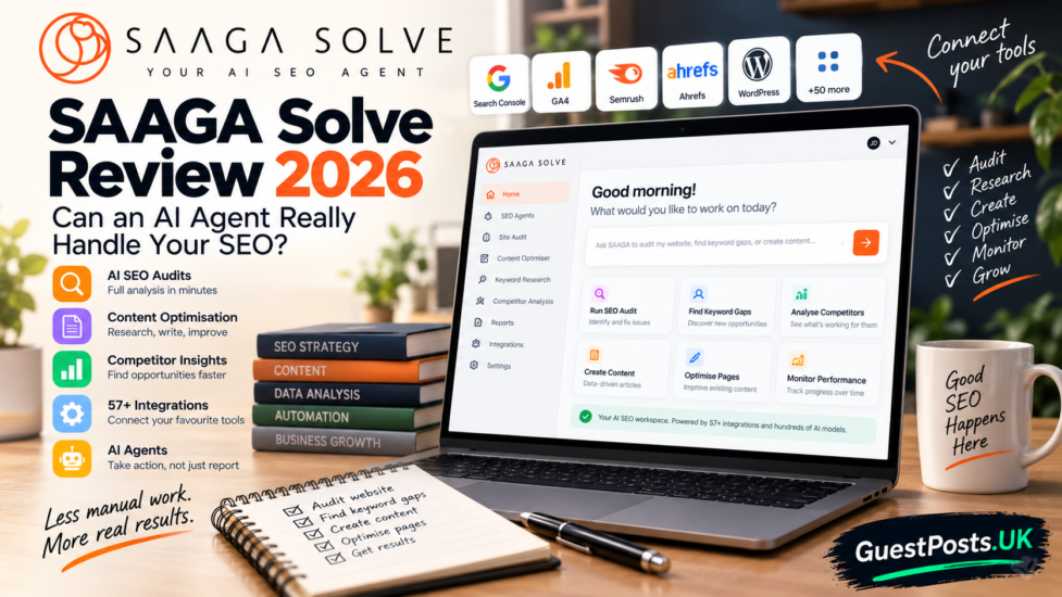 SAAGA Solve Review 2026: Is This AI SEO Agent Worth It?