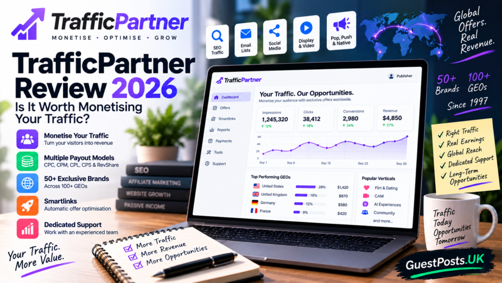 TrafficPartner Review 2026: Is It Worth Monetising Your Traffic?