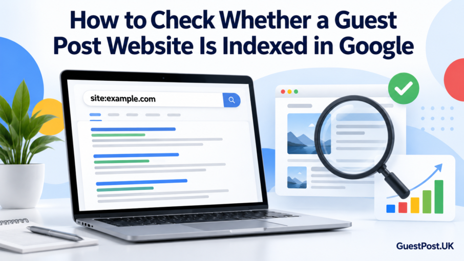 How to Check Whether a Guest Post Website Is Indexed in Google
